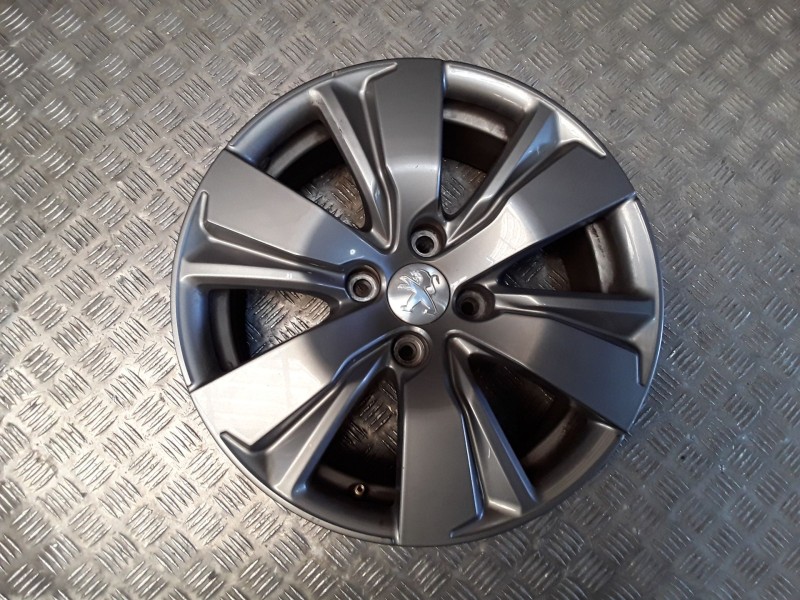 Recambio de llanta aluminio para peugeot 2008 i (cu_) 1.6 bluehdi 100 referencia OEM IAM 6.5X16 4 TORN ET40  ALUMINIO