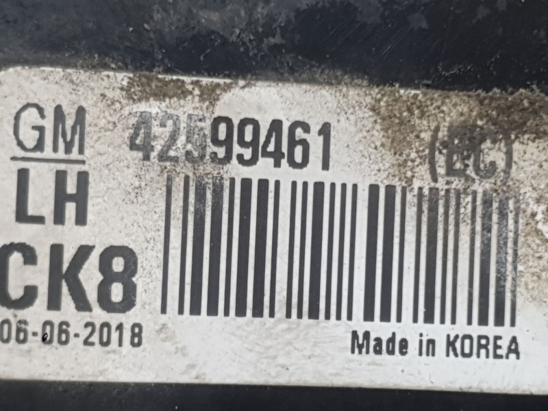 Recambio de piloto trasero izquierdo para opel mokka / mokka x (j13) 1.4 lpg (_76) referencia OEM IAM 42599461  