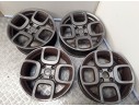 Recambio de juego llantas aluminio para citroën c4 cactus 1.6 hdi 90 referencia OEM IAM 6.5X16 4 TORN ET19 ROZADAS ALUMINIO