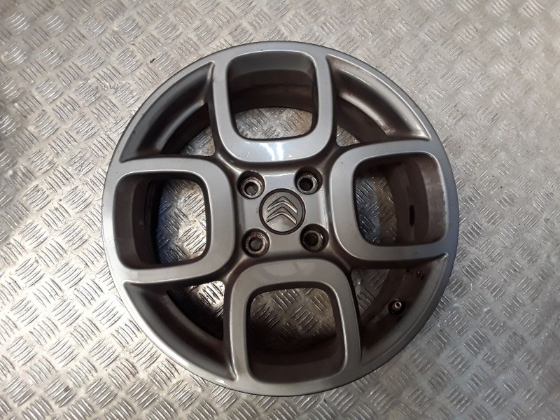 Recambio de juego llantas aluminio para citroën c4 cactus 1.6 hdi 90 referencia OEM IAM 6.5X16 4 TORN ET19 ROZADAS ALUMINIO