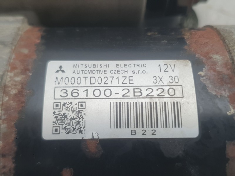Recambio de motor arranque para hyundai i30 (gd) 1.4 referencia OEM IAM 361002B200  