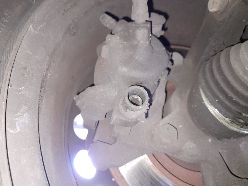 Recambio de pinza freno delantera derecha para renault clio iv (bh_) 1.5 dci 75 referencia OEM IAM 410014529R 410016069R 