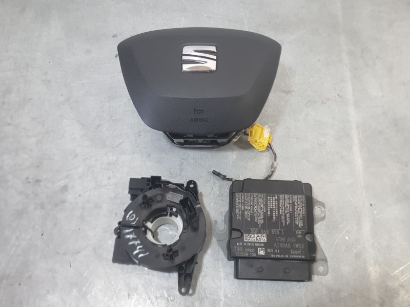 Recambio de kit airbag para seat ibiza v (kj1, kjg) 1.0 tsi referencia OEM IAM 6F0880201AGAAP  6F0880201AGAAP CONDUCTOR 6F088020