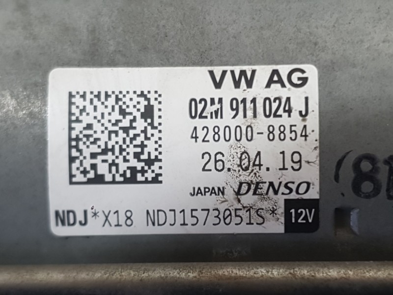 Recambio de motor arranque para seat ibiza v (kj1, kjg) 1.0 tsi referencia OEM IAM 0AM911022C 02M911021GX 