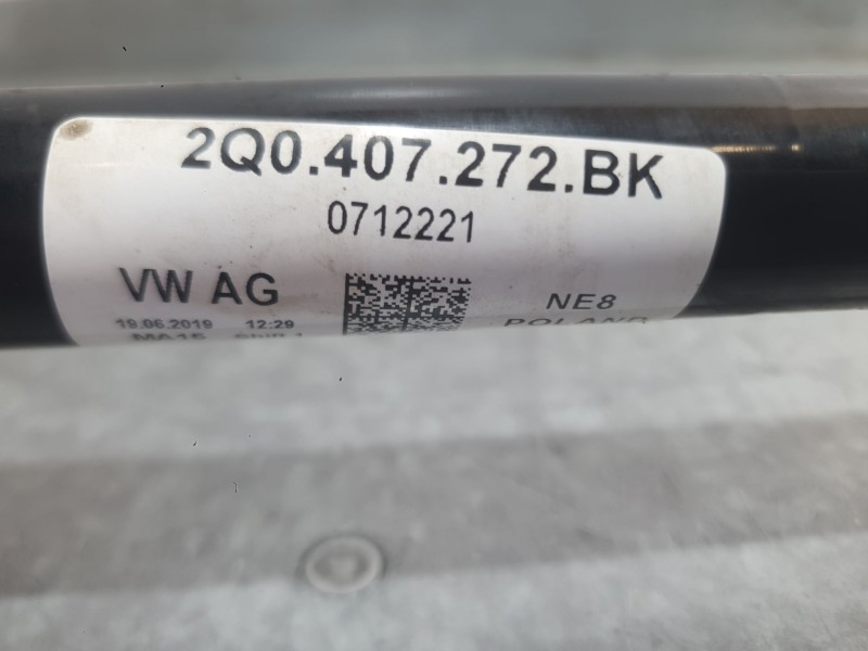 Recambio de transmision delantera derecha para seat ibiza v (kj1, kjg) 1.0 tsi referencia OEM IAM 2Q0407272N  