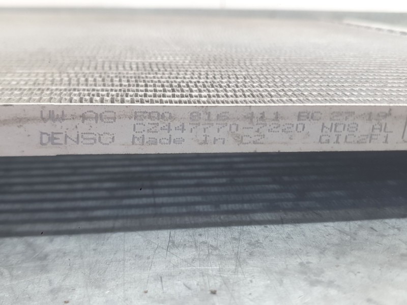 Recambio de condensador / radiador aire acondicionado para seat ibiza v (kj1, kjg) 1.0 tsi referencia OEM IAM 5WA816411A 5Q08164