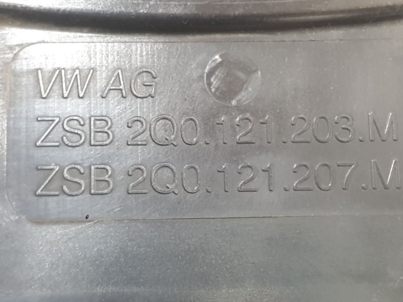 Recambio de electroventilador para seat ibiza v (kj1, kjg) 1.0 tsi referencia OEM IAM 2Q0121203M  
