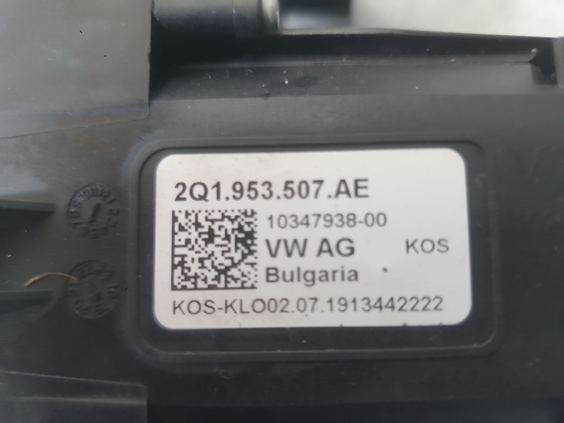 Recambio de mando luces y limpia para seat ibiza v (kj1, kjg) 1.0 tsi referencia OEM IAM 2Q0953513BIGI  