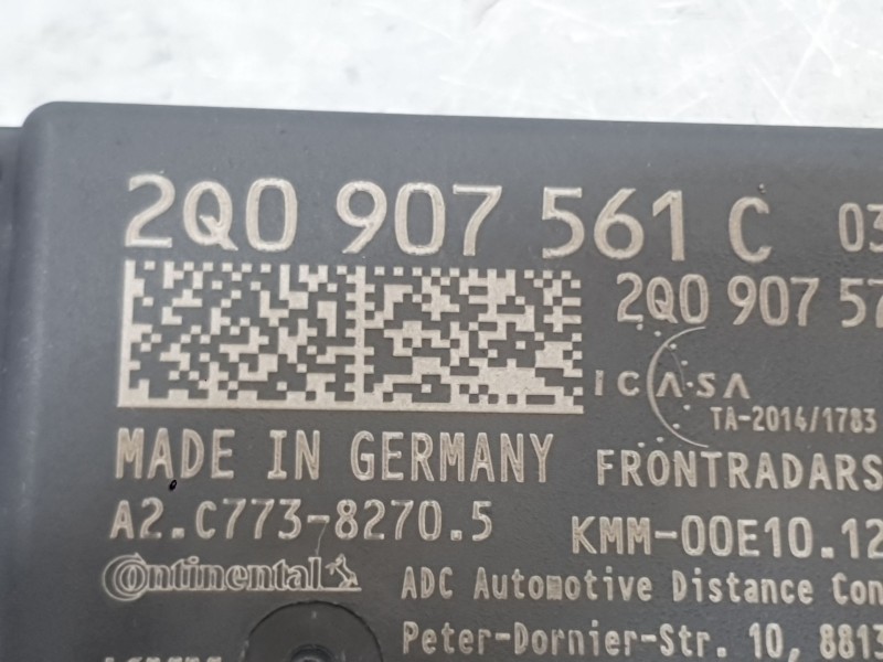 Recambio de radar de distancias para seat ibiza v (kj1, kjg) 1.0 tsi referencia OEM IAM   