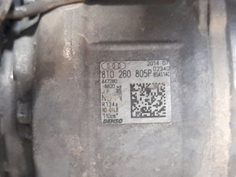 Recambio de compresor aire acondicionado para audi a5 sportback (8ta) 2.0 tdi referencia OEM IAM 8K0260805R  