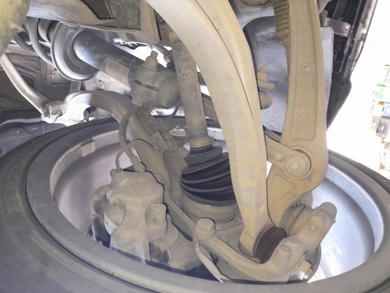 Recambio de mangueta delantera izquierda para audi a5 sportback (8ta) 2.0 tdi referencia OEM IAM 4G0407253A 4G0407253B 