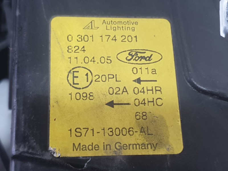 Recambio de faro izquierdo para ford mondeo iii (b5y) 2.2 tdci referencia OEM IAM 1435624  