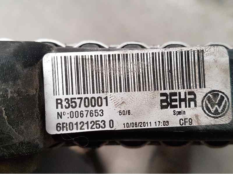 Recambio de radiador agua para volkswagen polo (6r1) advance referencia OEM IAM 6R0121253 R3570001 BEHR