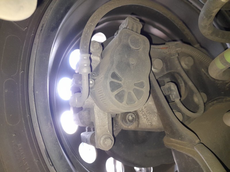 Recambio de pinza freno trasera izquierda para citroën berlingo furgoneta/monovolumen (k9) e-berlingo referencia OEM IAM 1635254