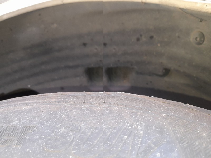 Recambio de plastico pase rueda del. izq. para citroën berlingo furgoneta/monovolumen (k9) e-berlingo referencia OEM IAM 9858961