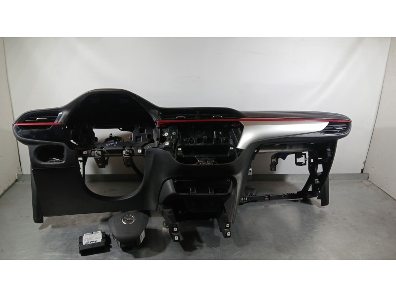 Recambio de kit airbag para opel corsa f (p2jo) 1.2 (68) referencia OEM IAM 98301367ZD C/ SALPICADERO SIN PRETENSORES 98301367ZD