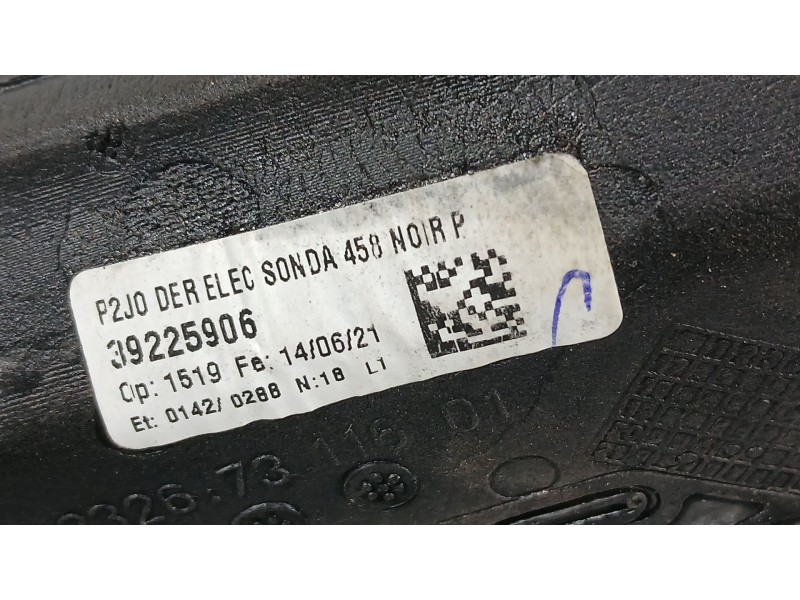 Recambio de retrovisor derecho para opel corsa f (p2jo) 1.2 (68) referencia OEM IAM 983769791T ELECTRICO. ROZADO 