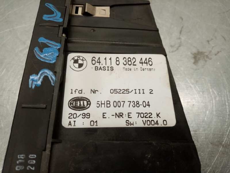 Recambio de mando climatizador para bmw serie 3 coupe (e46) 328 ci referencia OEM IAM 64118382496  64118382496