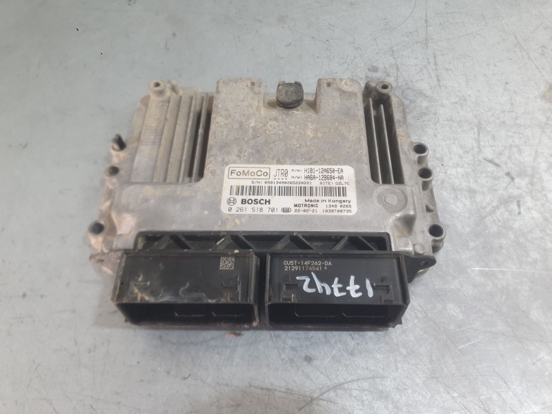 Recambio de centralita motor uce para ford ecosport 1.0 ecoboost referencia OEM IAM SVHA6A12A650ZA  