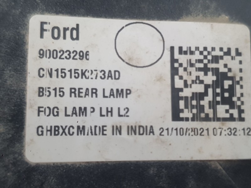 Recambio de piloto trasero izquierdo paragolpes para ford ecosport 1.0 ecoboost referencia OEM IAM CN1515K273AD  