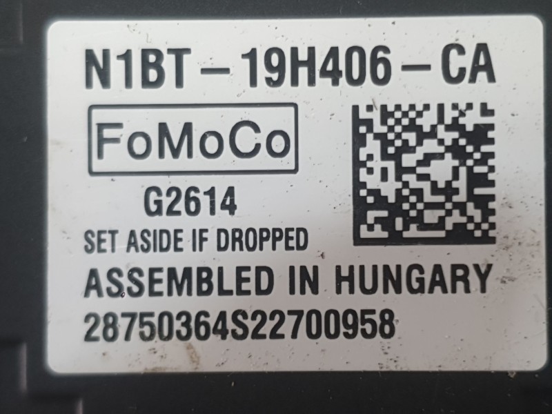 Recambio de camara para ford ecosport 1.0 ecoboost referencia OEM IAM N1BT19H406CB  