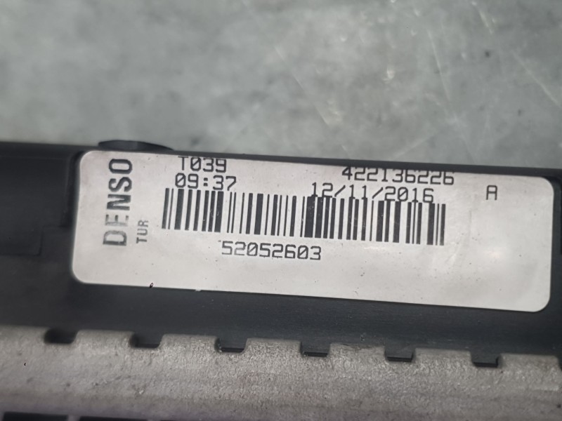 Recambio de radiador agua para fiat tipo hatchback (356_, 357_) 1.4 (356hxa1b) referencia OEM IAM 0000052052603  