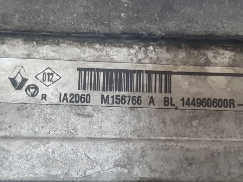 Recambio de intercooler para renault scénic iii (jz0/1_) 1.5 dci referencia OEM IAM 144961285R  