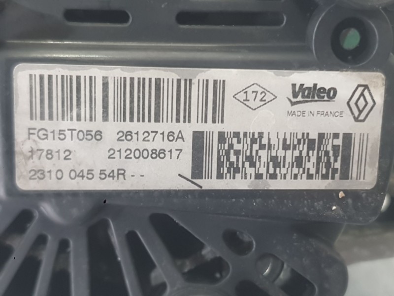 Recambio de alternador para renault scénic iii (jz0/1_) 1.5 dci referencia OEM IAM 231006462R 231000027R 