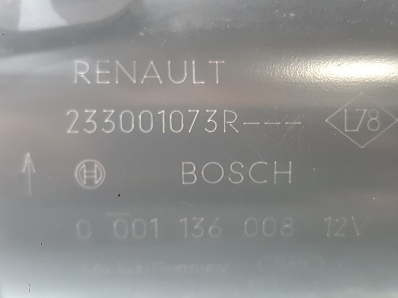 Recambio de motor arranque para renault scénic iii (jz0/1_) 1.5 dci referencia OEM IAM 233000603R 233009323R 