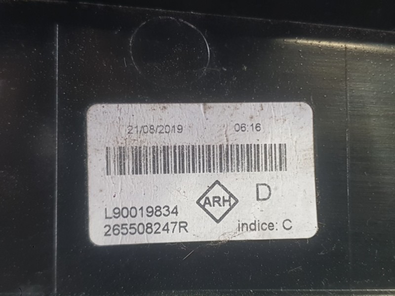 Recambio de piloto trasero derecho exterior para renault scénic iii (jz0/1_) 1.5 dci referencia OEM IAM 265500013R  