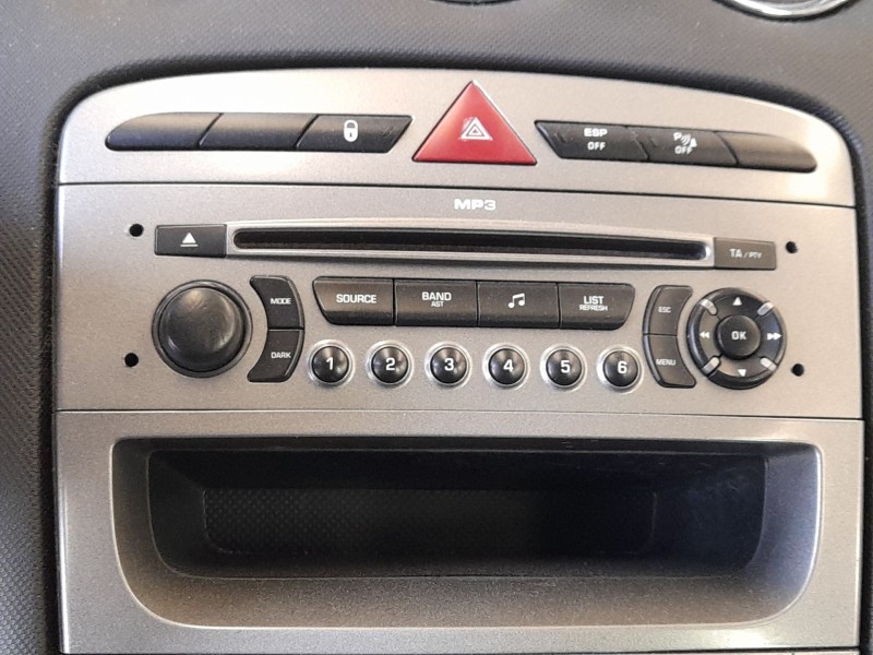 Recambio de sistema audio / radio cd para peugeot 308 i (4a_, 4c_) 1.6 16v referencia OEM IAM 16077683XH  
