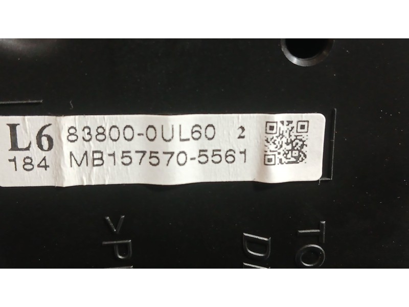 Recambio de cuadro instrumentos para toyota yaris (_p13_) 1.5 (nsp131_) referencia OEM IAM 553030D150C1  