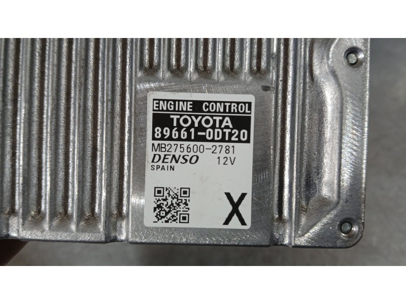 Recambio de centralita motor uce para toyota yaris (_p13_) 1.5 (nsp131_) referencia OEM IAM 896610U230  