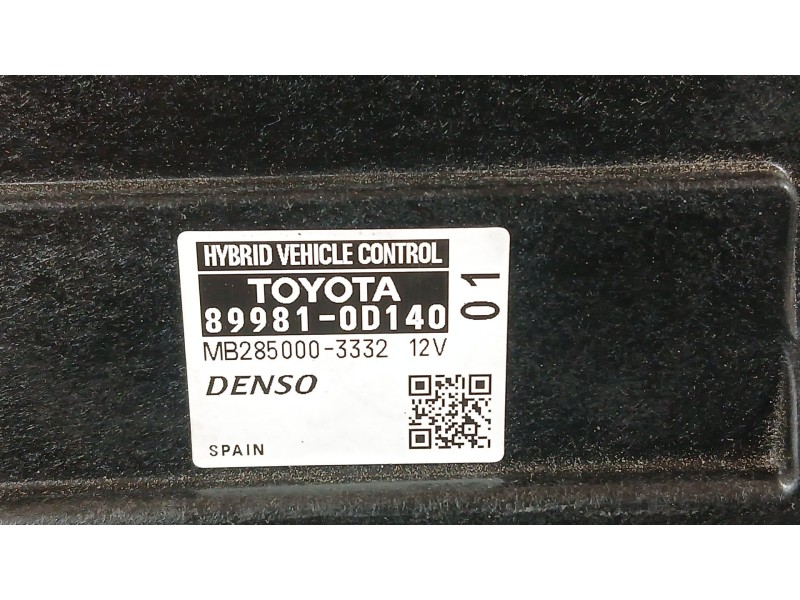Recambio de modulo electronico para toyota yaris (_p13_) 1.5 (nsp131_) referencia OEM IAM   