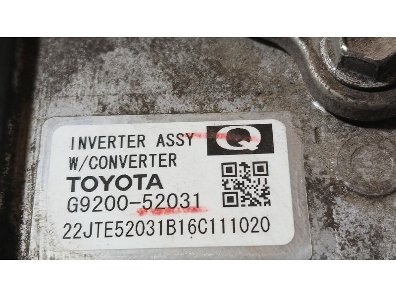 Recambio de convertidor para toyota yaris (_p13_) 1.5 (nsp131_) referencia OEM IAM   