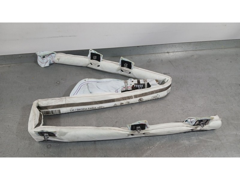 Recambio de airbag cortina delantero izquierdo para skoda fabia iii (nj3) 1.4 tdi referencia OEM IAM 6V0880741E  
