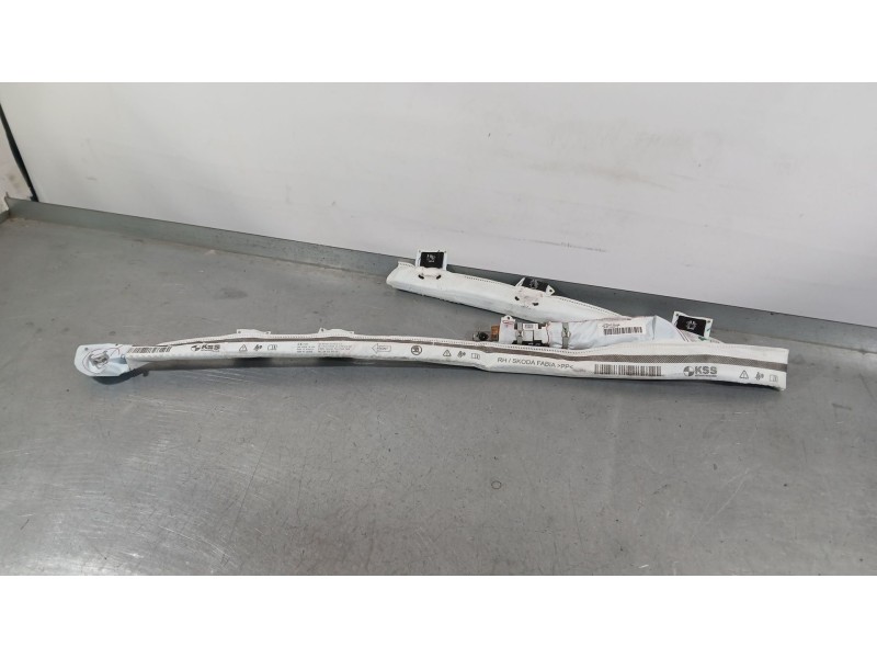 Recambio de airbag cortina delantero derecho para skoda fabia iii (nj3) 1.4 tdi referencia OEM IAM 5JA880742D  