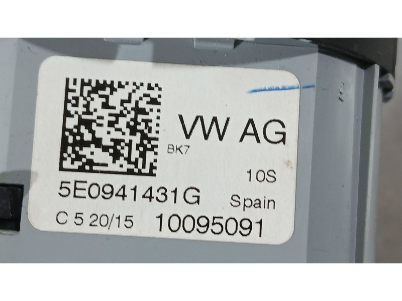 Recambio de mando luces para skoda fabia iii (nj3) 1.4 tdi referencia OEM IAM 5JA941333AREH  