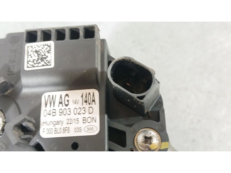 Recambio de alternador para skoda fabia iii (nj3) 1.4 tdi referencia OEM IAM 04B903023DX 04B903023D 
