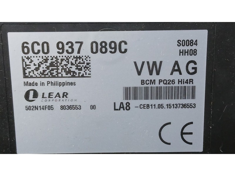 Recambio de modulo electronico para skoda fabia iii (nj3) 1.4 tdi referencia OEM IAM   