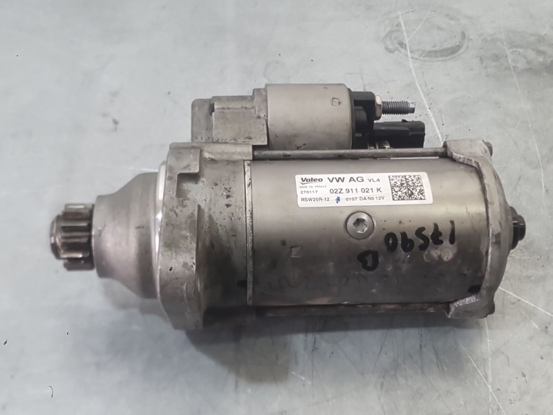 Recambio de motor arranque para seat leon (5f1) 1.6 tdi referencia OEM IAM 02Z911021KX  