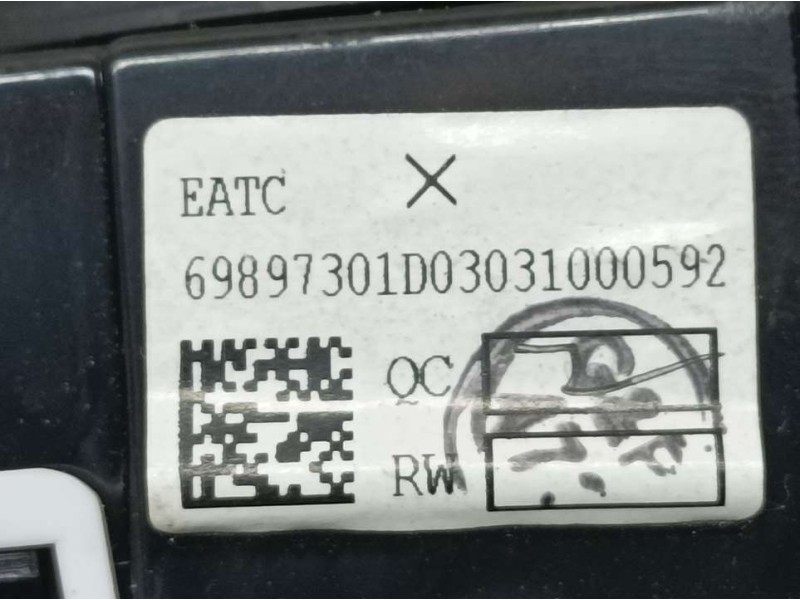 Recambio de mando climatizador para ford fiesta (cb1) ambiente referencia OEM IAM 69897301D  