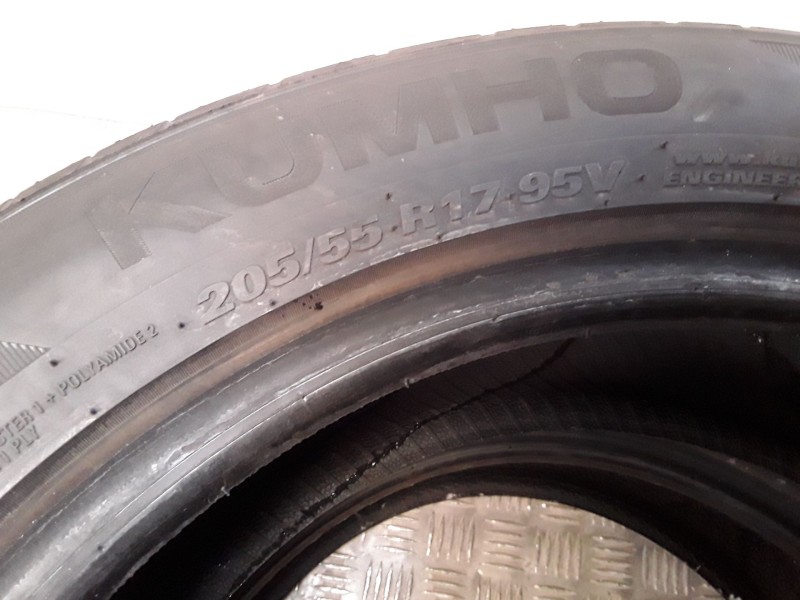 Recambio de neumatico pareja para neumaticos reutilizados - referencia OEM IAM 205551795V KUMHO 205/55/17/95V