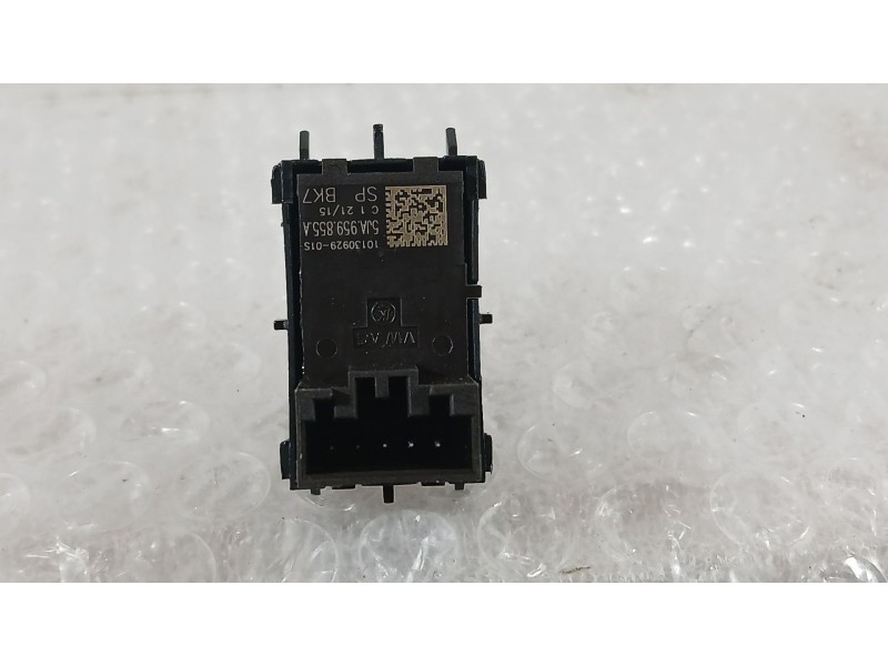 Recambio de mando elevalunas delantero derecho para skoda fabia iii (nj3) 1.4 tdi referencia OEM IAM 5JA959855A  
