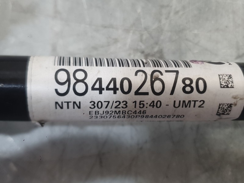 Recambio de transmision delantera derecha para jeep avenger (fh1) avenger t-gdi cat referencia OEM IAM 9844026780  