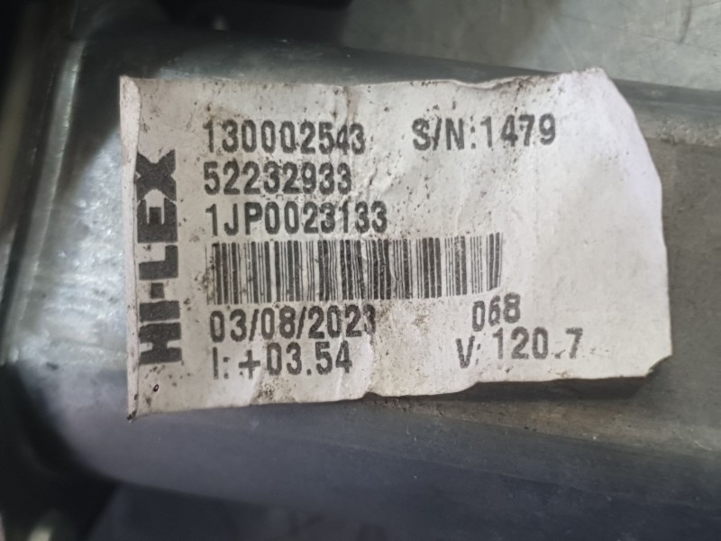 Recambio de elevalunas trasero derecho para jeep avenger (fh1) avenger t-gdi cat referencia OEM IAM 52271435  