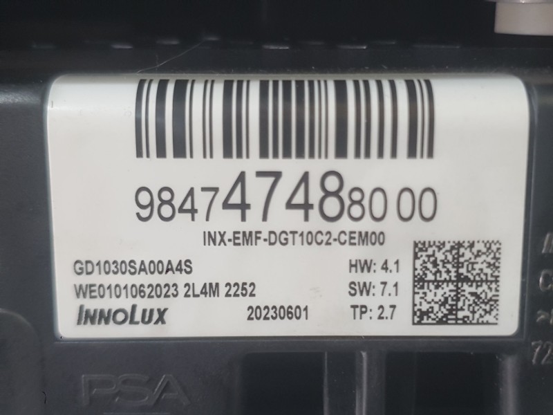 Recambio de sistema navegacion gps para jeep avenger (fh1) avenger t-gdi cat referencia OEM IAM   