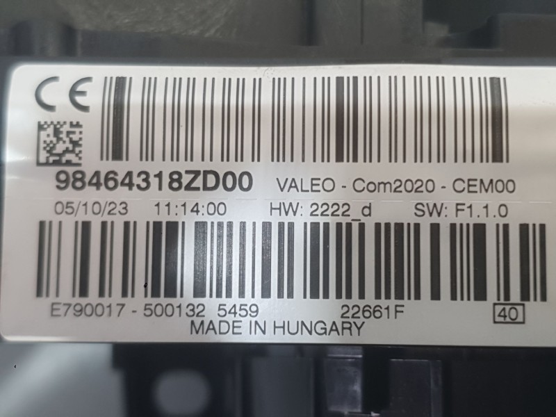 Recambio de mando luces y limpia para jeep avenger (fh1) avenger t-gdi cat referencia OEM IAM 735801303  
