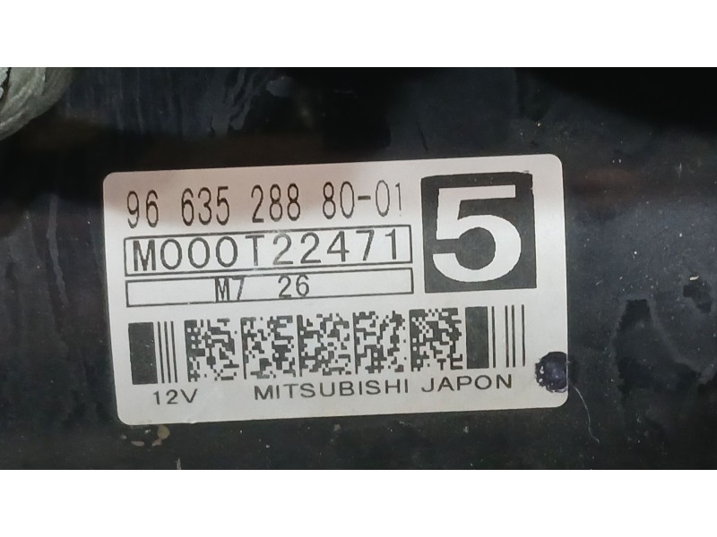 Recambio de motor arranque para citroën c4 picasso i monospace (ud_) 1.6 hdi referencia OEM IAM 5802EG  