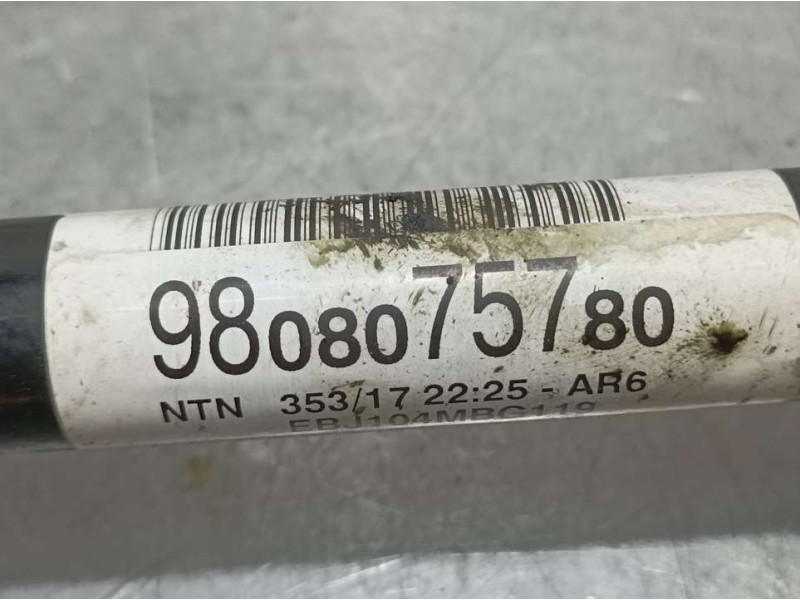 Recambio de transmision delantera izquierda para peugeot 5008 gt line referencia OEM IAM 9808075780  